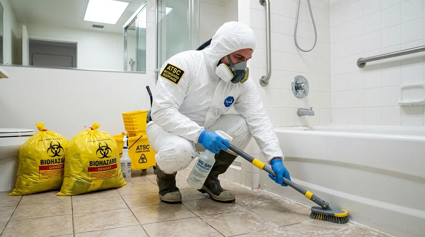 Decontamination equipment deployed for Blood Cleanup in Paris